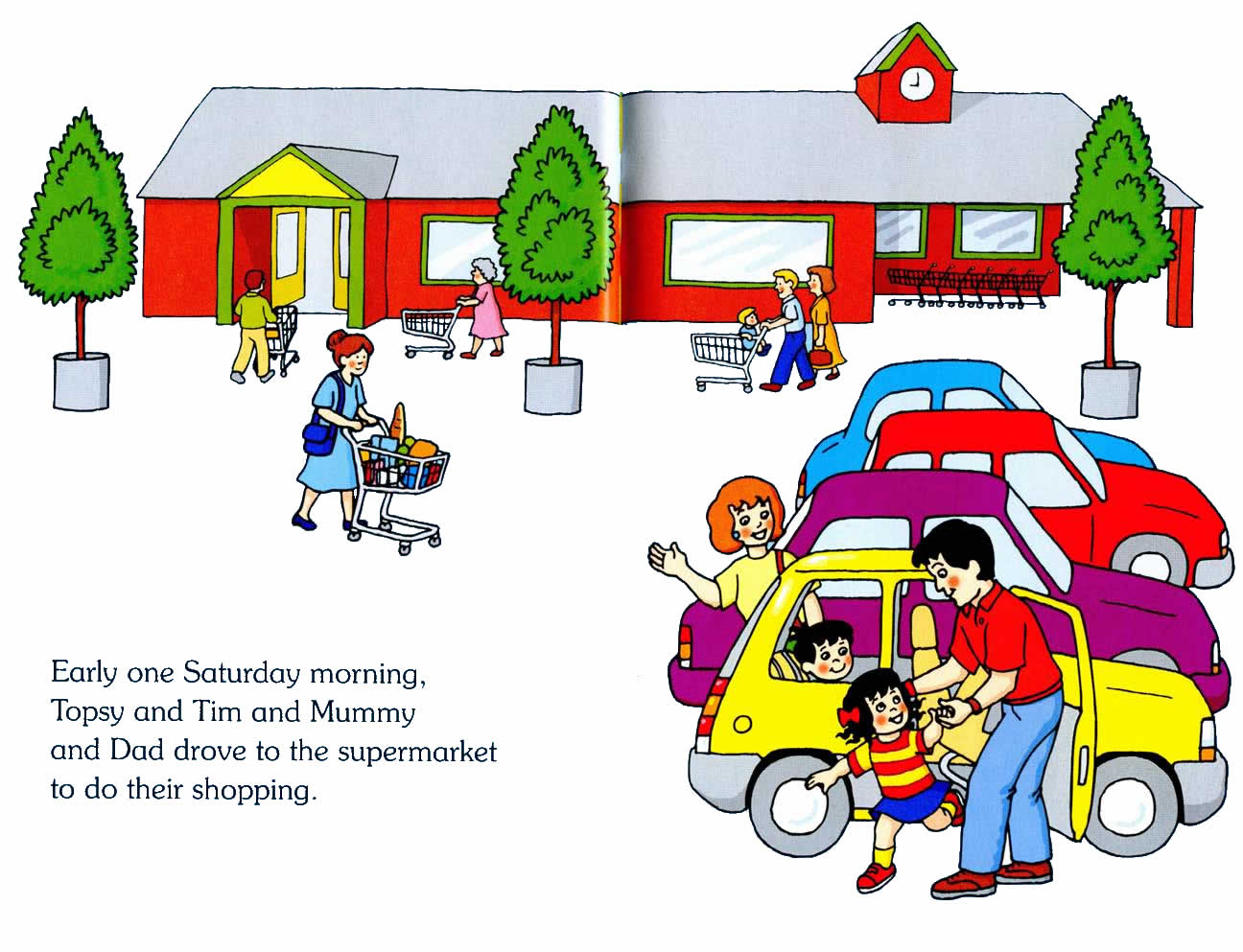 Ladybird - Topsy Tim Books - Little Shoppers (03),绘本,绘本故事,绘本阅读,故事书,童书,图画书,课外阅读
